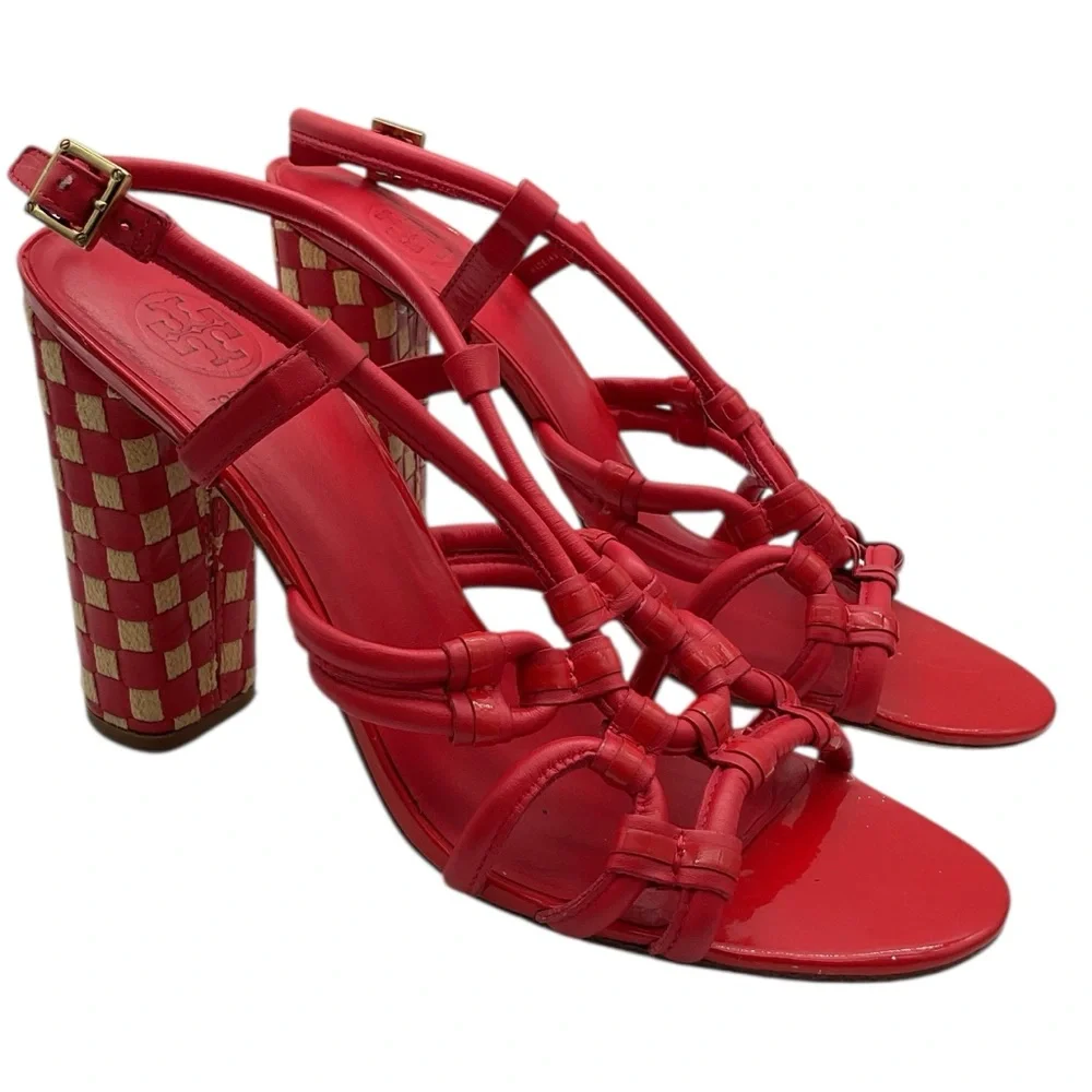 Tory Burch‎ Lacey Red Women's Sandals size 10